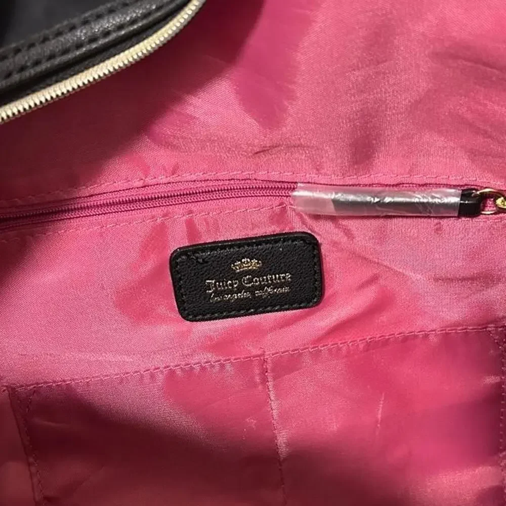 Juicy Couture Black Travel Duffel Bag